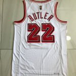 Maillot de Basket #22 Butler Miami Heat Classic authentique Blanc